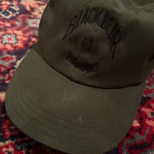 Brand Men's Black Cap